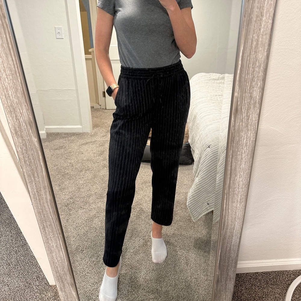 Target pants // size small // navy and gray